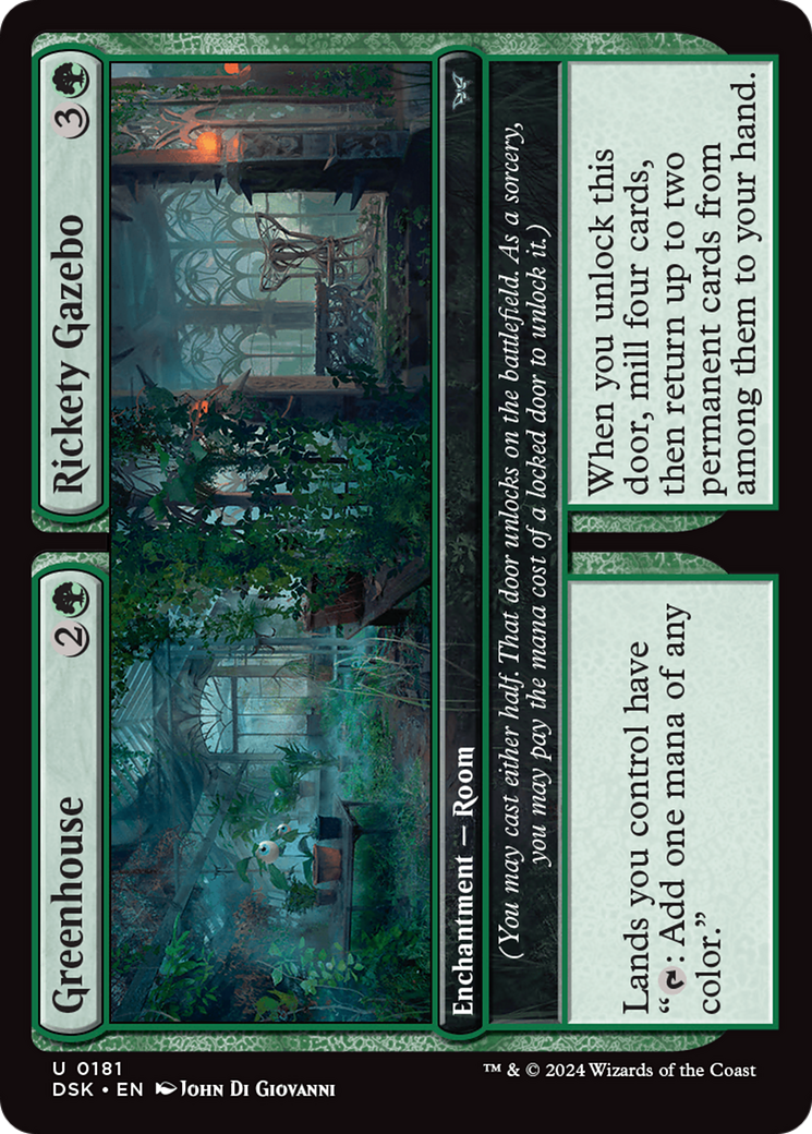 Greenhouse // Rickety Gazebo [Duskmourn: House of Horror] | Webway Games