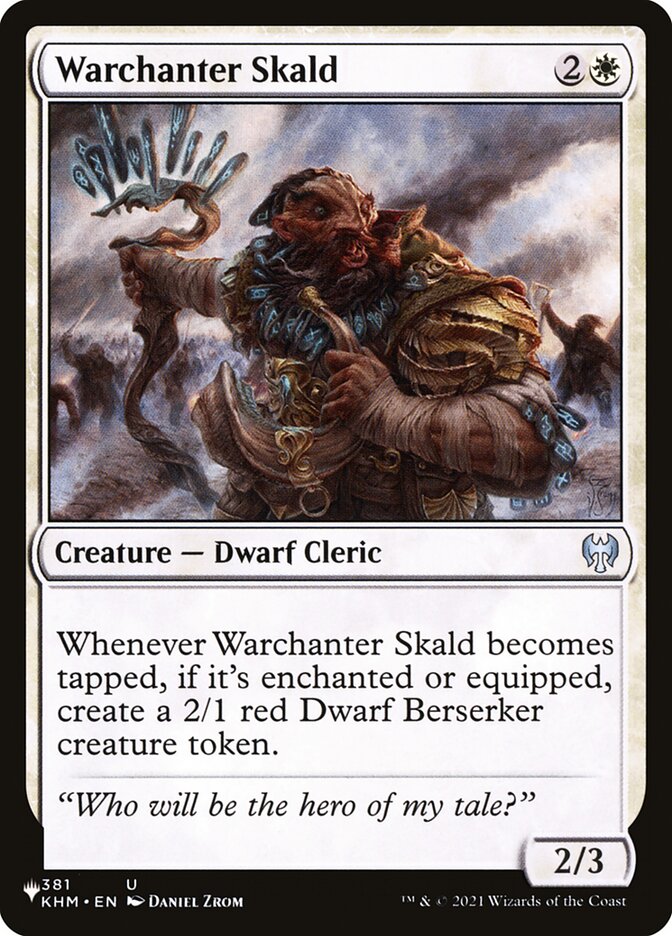 Warchanter Skald [The List] | Webway Games
