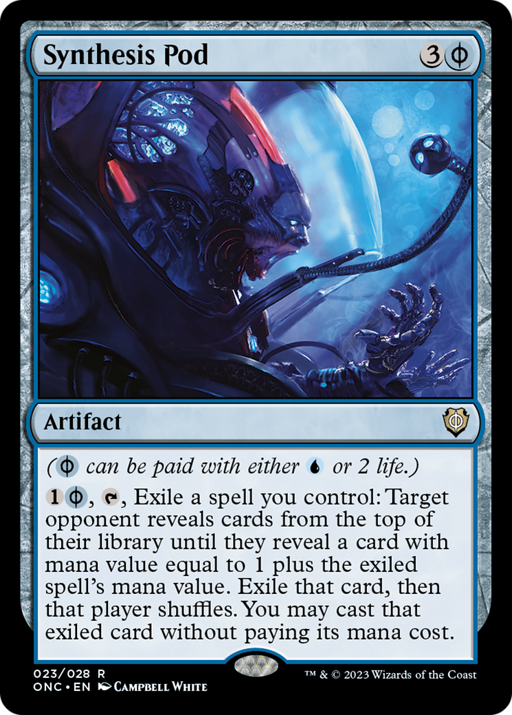 Synthesis Pod [Phyrexia: All Will Be One Commander] | Webway Games