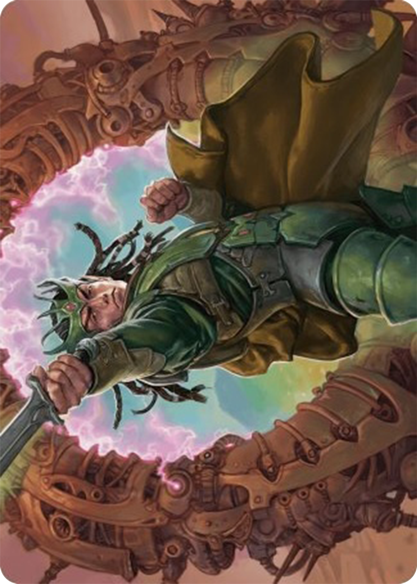 Eladamri, Korvecdal Art Card [Modern Horizons 3 Art Series] | Webway Games