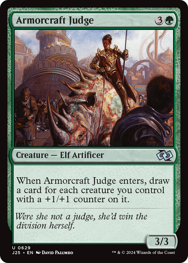 Armorcraft Judge [Foundations Jumpstart] | Webway Games