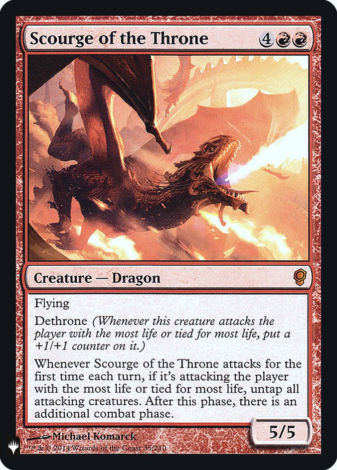 Scourge of the Throne [Mystery Booster] | Webway Games