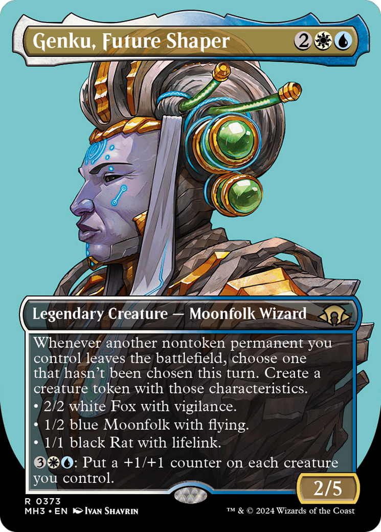 Genku, Future Shaper (Borderless) [Modern Horizons 3] | Webway Games