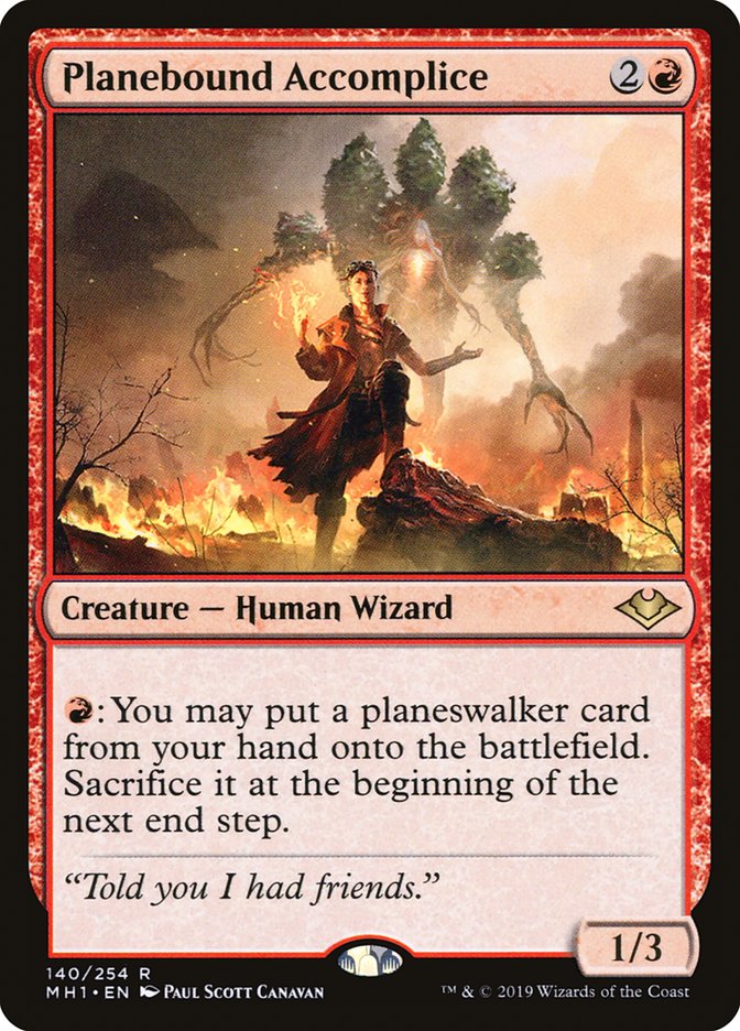 Planebound Accomplice [Modern Horizons] | Webway Games