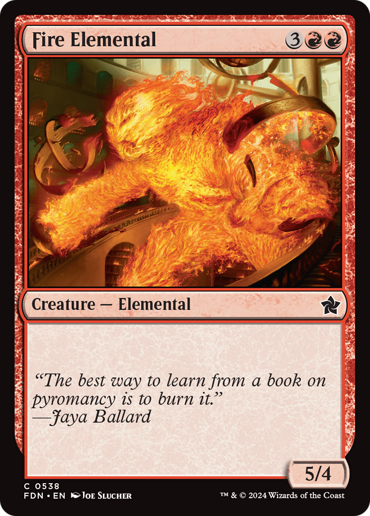 Fire Elemental [Foundations] | Webway Games