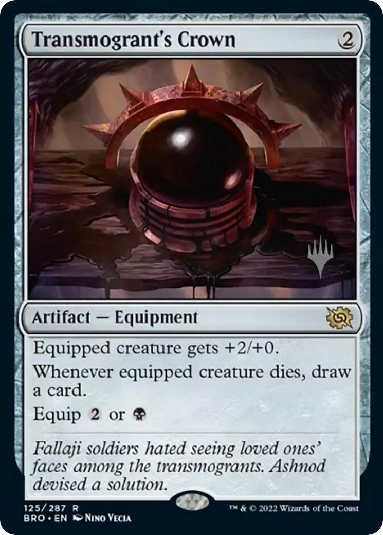 Transmogrant's Crown (Promo Pack) [The Brothers' War Promos] | Webway Games