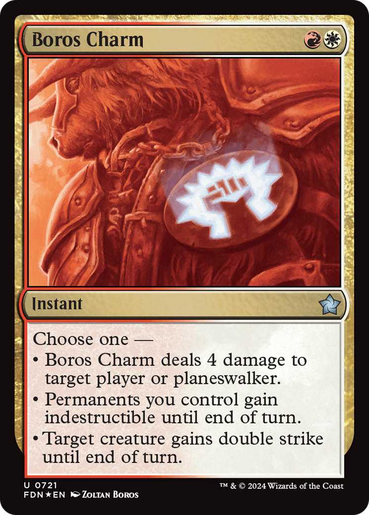 Boros Charm [Foundations] | Webway Games