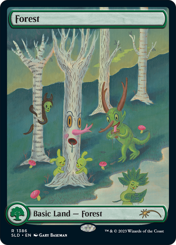 Forest (1386) [Secret Lair Drop Series] | Webway Games
