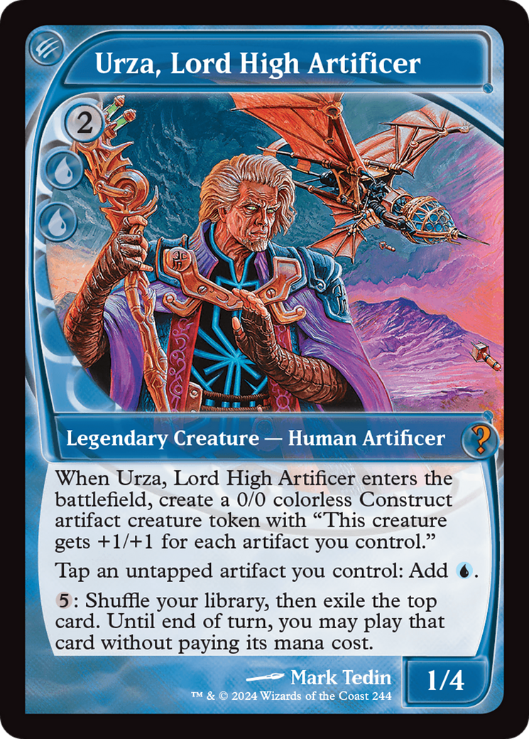Urza, Lord High Artificer (Future Sight) [Mystery Booster 2] | Webway Games