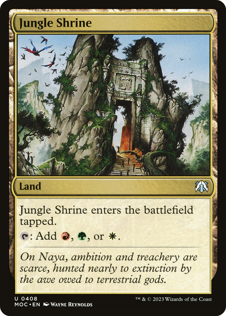 Jungle Shrine [March of the Machine Commander] | Webway Games