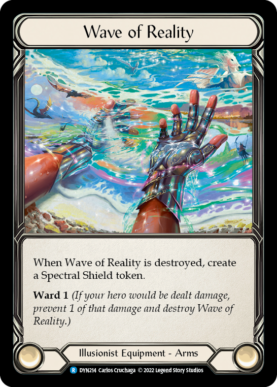 Wave of Reality [DYN214] (Dynasty)  Cold Foil | Webway Games