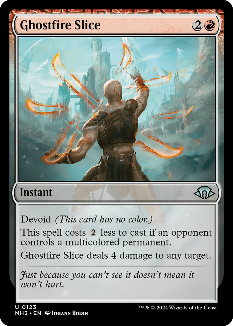 Ghostfire Slice [Modern Horizons 3] | Webway Games