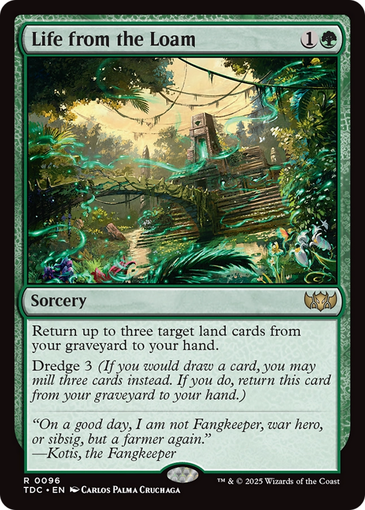 Life from the Loam [Tarkir: Dragonstorm Commander] | Webway Games