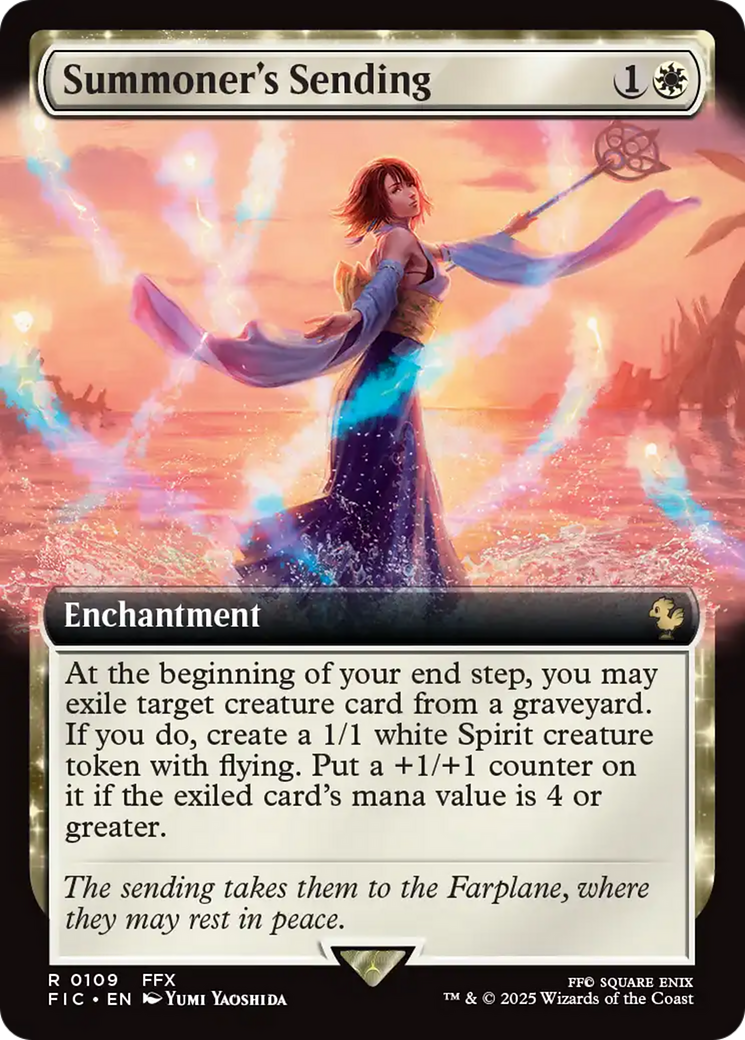 Summoner's Sending (Extended Art) [FINAL FANTASY Commander] | Webway Games