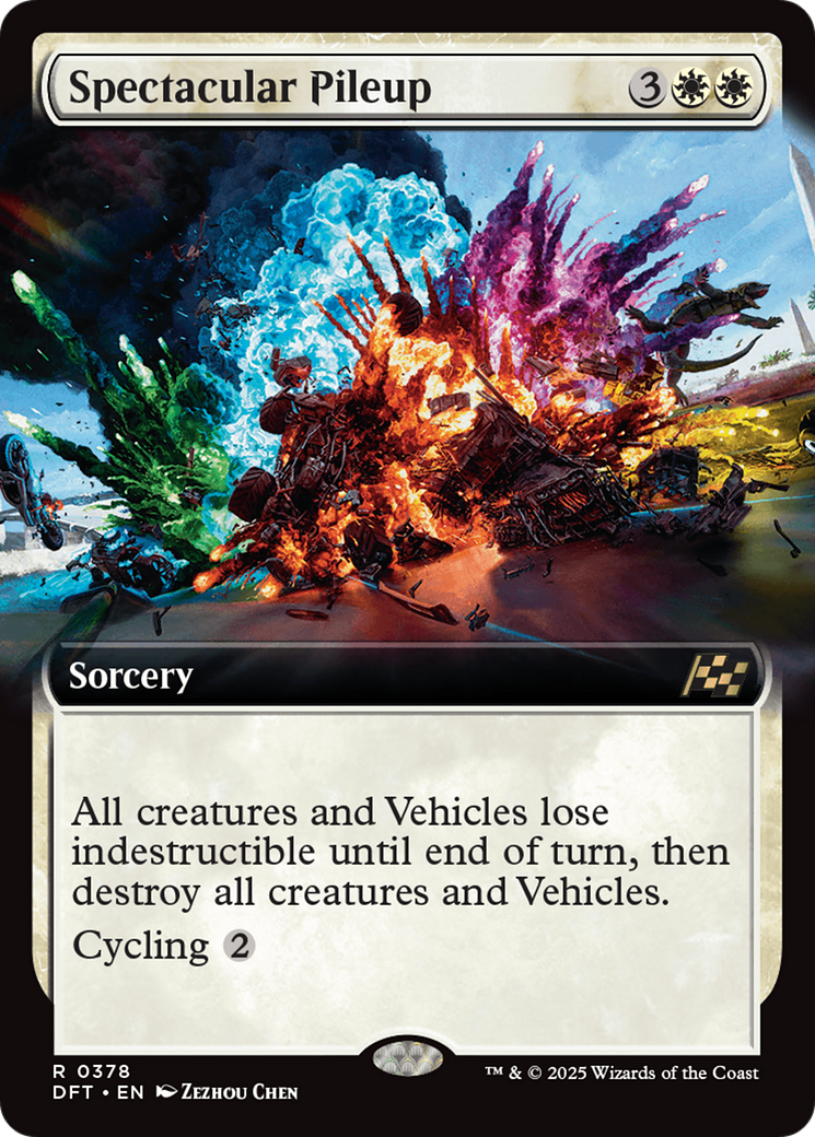 Spectacular Pileup (Extended Art) [Aetherdrift] | Webway Games