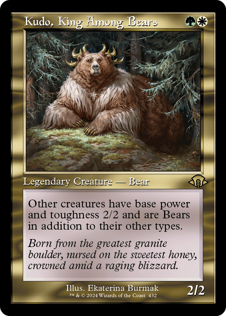 Kudo, King Among Bears (Retro) [Modern Horizons 3] | Webway Games