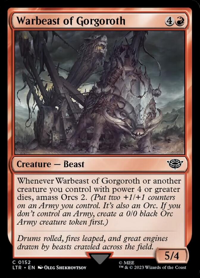 Warbeast of Gorgoroth [The Lord of the Rings: Tales of Middle-Earth] | Webway Games