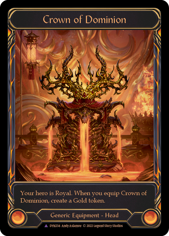 Crown of Dominion (Marvel) [DYN234] (Dynasty)  Cold Foil | Webway Games