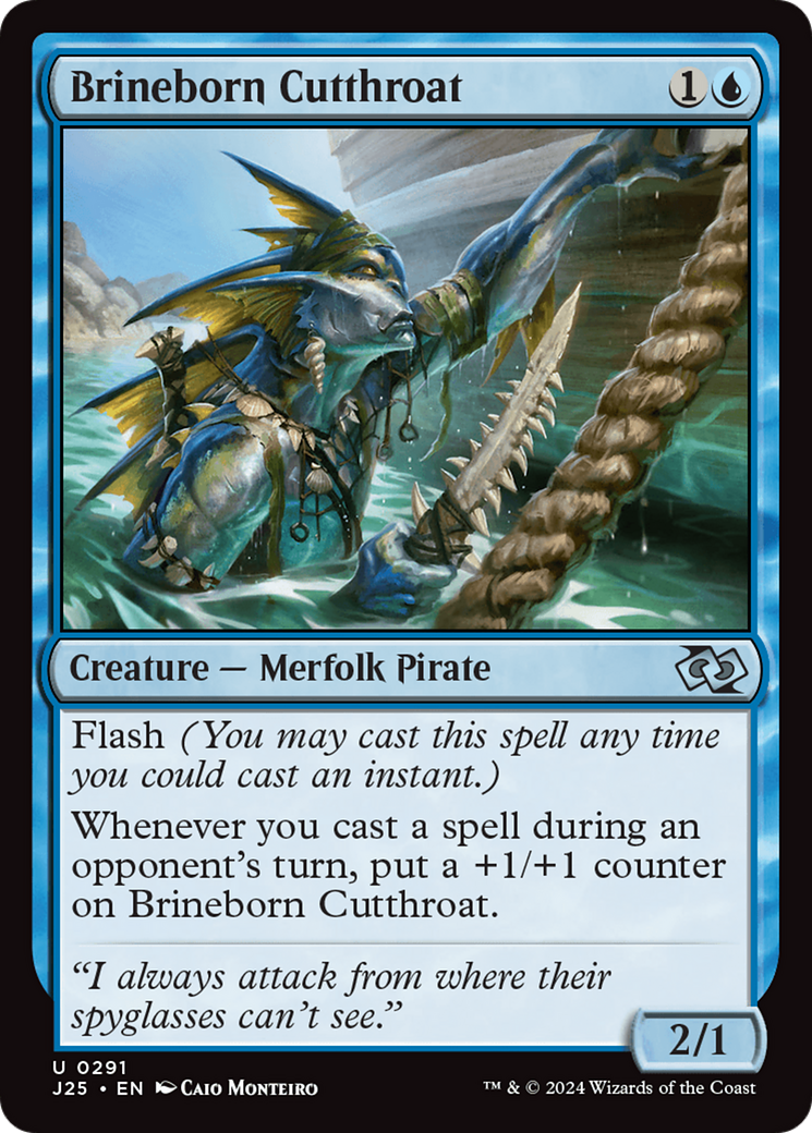 Brineborn Cutthroat [Foundations Jumpstart] | Webway Games