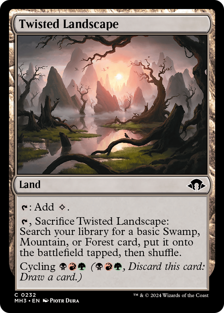 Twisted Landscape [Modern Horizons 3] | Webway Games