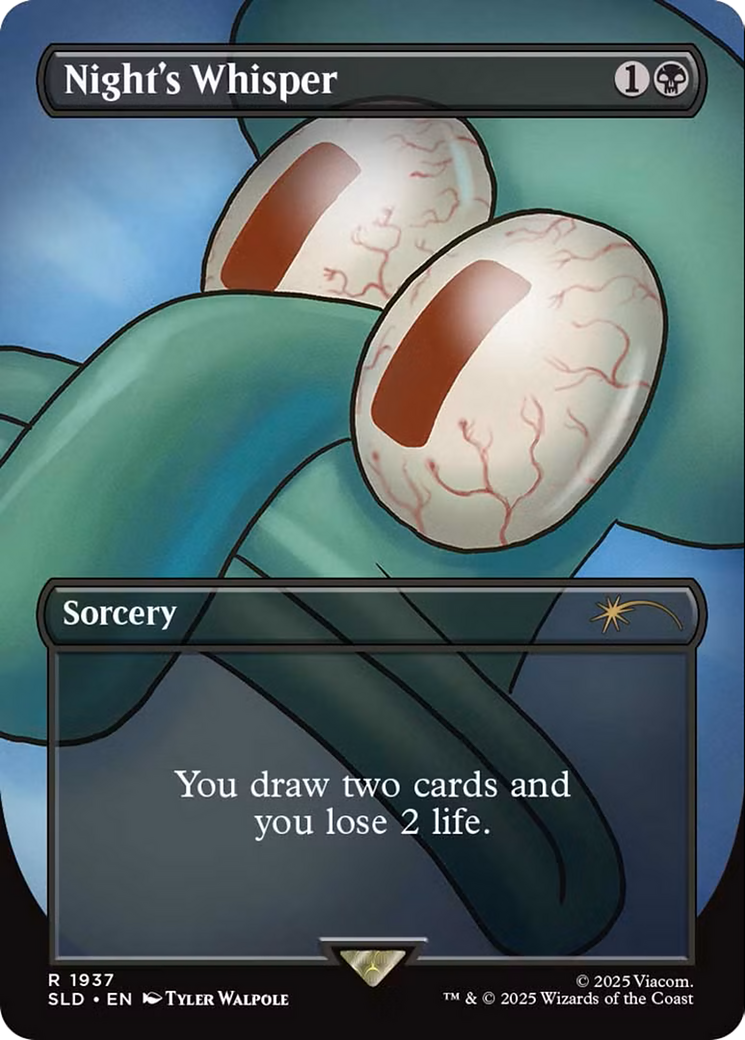 Night's Whisper [Secret Lair Drop Series] | Webway Games