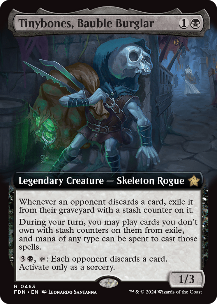 Tinybones, Bauble Burglar (Extended Art) [Foundations] | Webway Games
