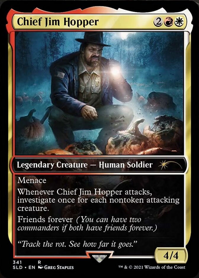 Chief Jim Hopper [Secret Lair Drop Series] | Webway Games