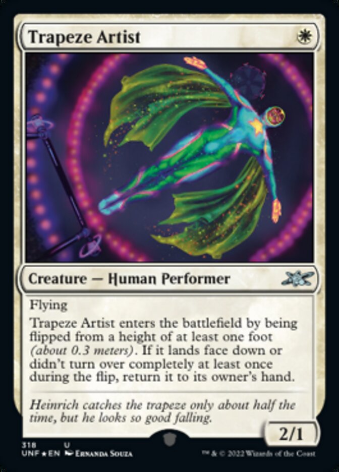 Trapeze Artist (Galaxy Foil) [Unfinity] | Webway Games