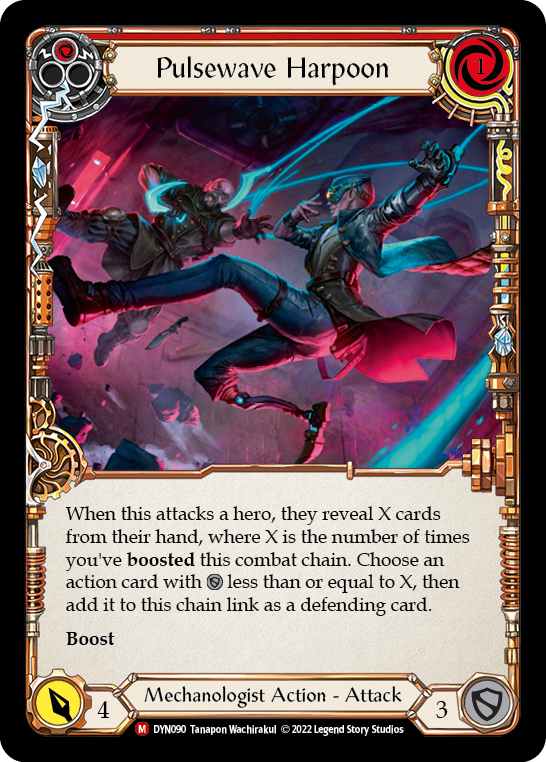 Pulsewave Harpoon [DYN090] (Dynasty)  Rainbow Foil | Webway Games