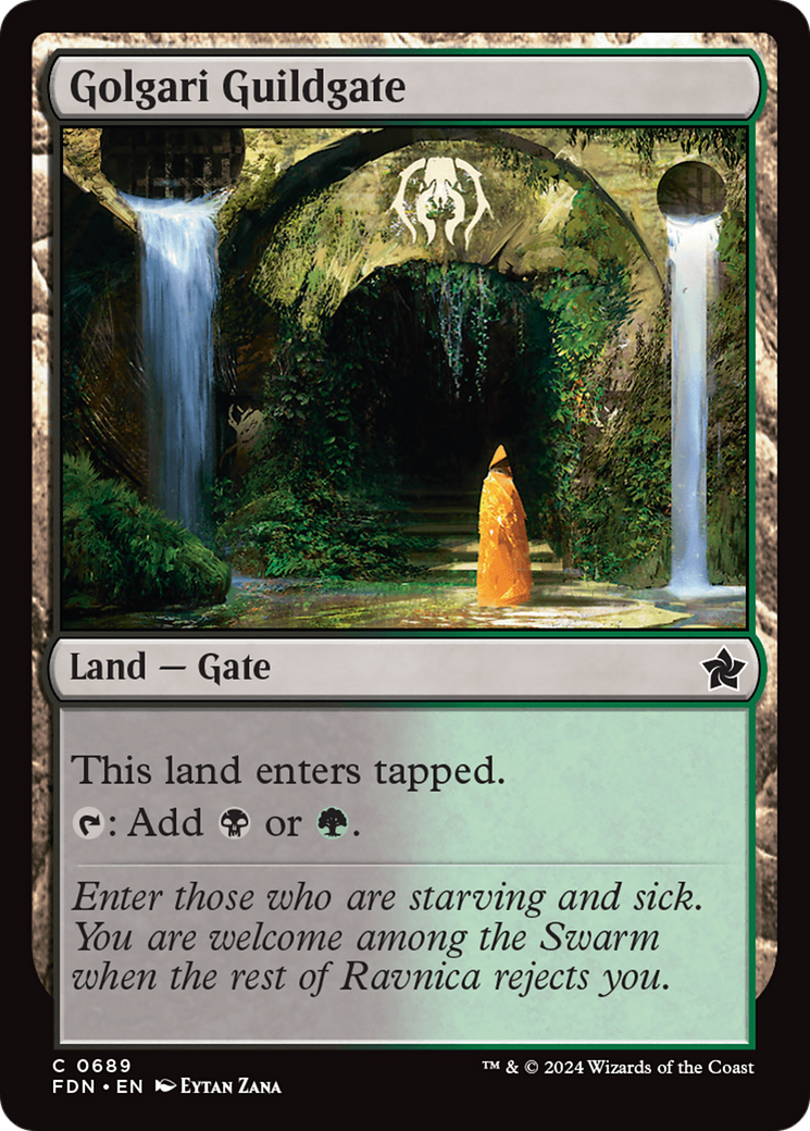 Golgari Guildgate [Foundations] | Webway Games
