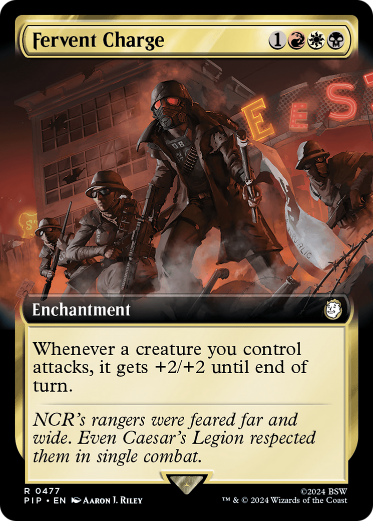 Fervent Charge (Extended Art) [Fallout] | Webway Games