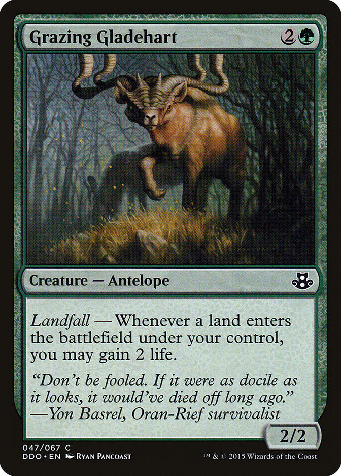 Grazing Gladehart [Duel Decks: Elspeth vs. Kiora] | Webway Games