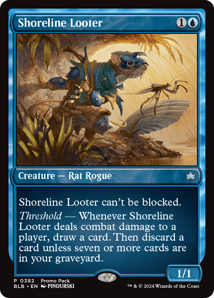 Shoreline Looter [Bloomburrow Promos] | Webway Games