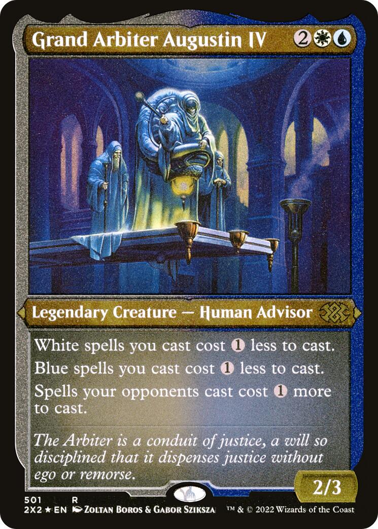 Grand Arbiter Augustin IV (Foil Etched) [Double Masters 2022] | Webway Games