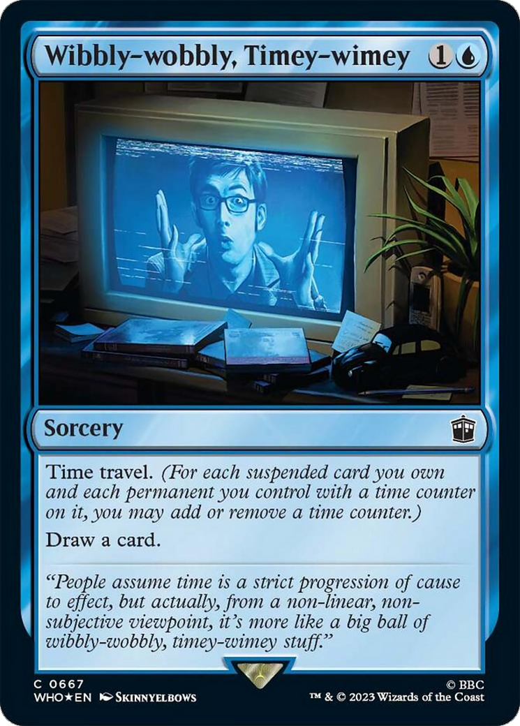 Wibbly-wobbly, Timey-wimey (Surge Foil) [Doctor Who] | Webway Games
