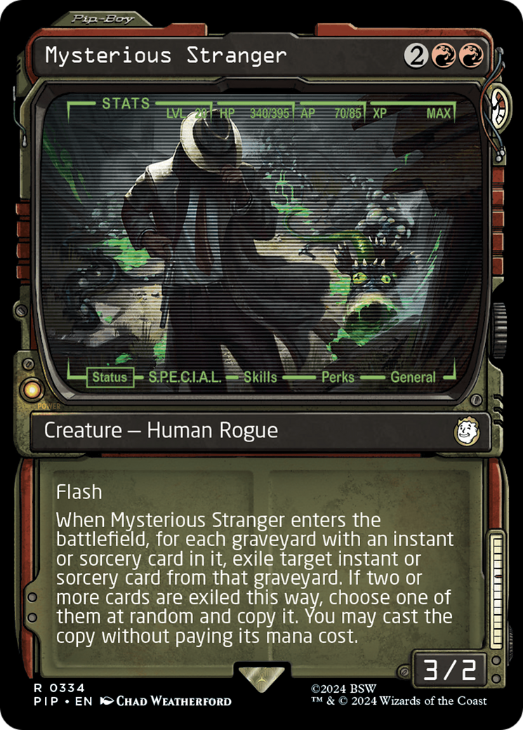 Mysterious Stranger (Showcase) [Fallout] | Webway Games