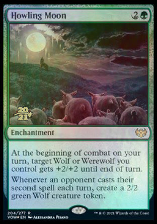 Howling Moon [Innistrad: Crimson Vow Prerelease Promos] | Webway Games