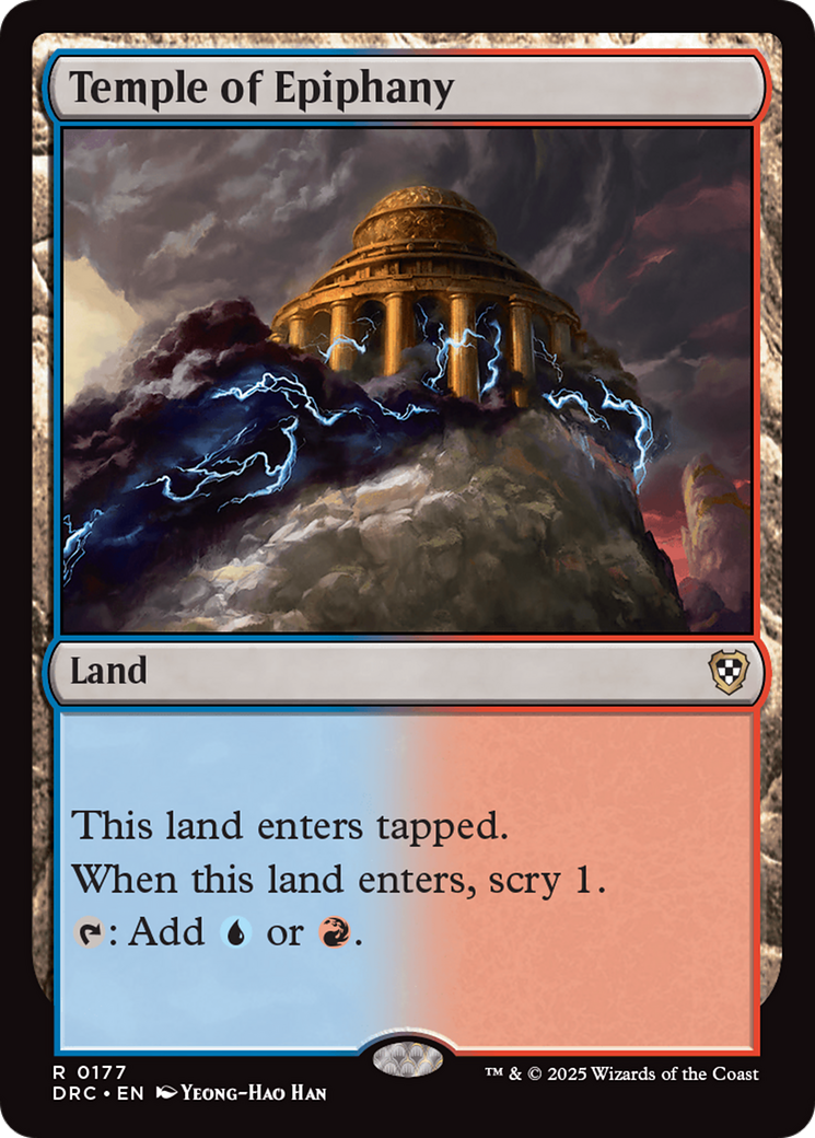 Temple of Epiphany [Aetherdrift Commander] | Webway Games
