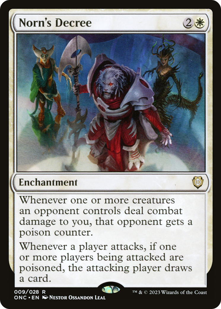Norn's Decree [Phyrexia: All Will Be One Commander] | Webway Games