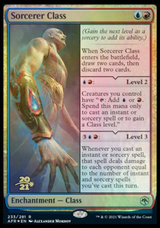 Sorcerer Class [Dungeons & Dragons: Adventures in the Forgotten Realms Prerelease Promos] | Webway Games