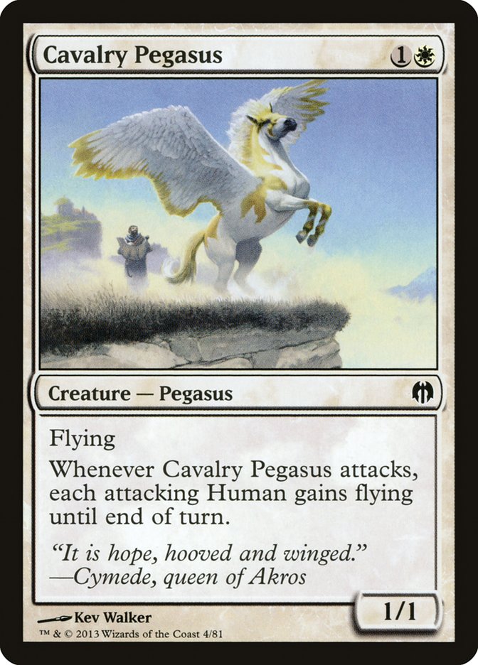 Cavalry Pegasus [Duel Decks: Heroes vs. Monsters] | Webway Games