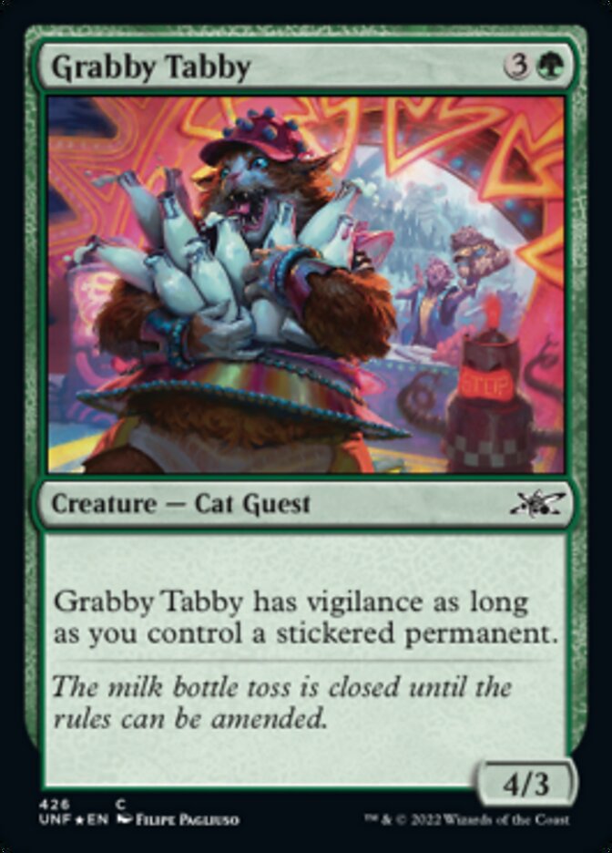Grabby Tabby (Galaxy Foil) [Unfinity] | Webway Games