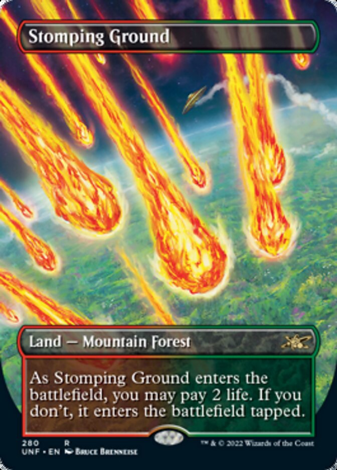 Stomping Ground (Borderless) [Unfinity] | Webway Games