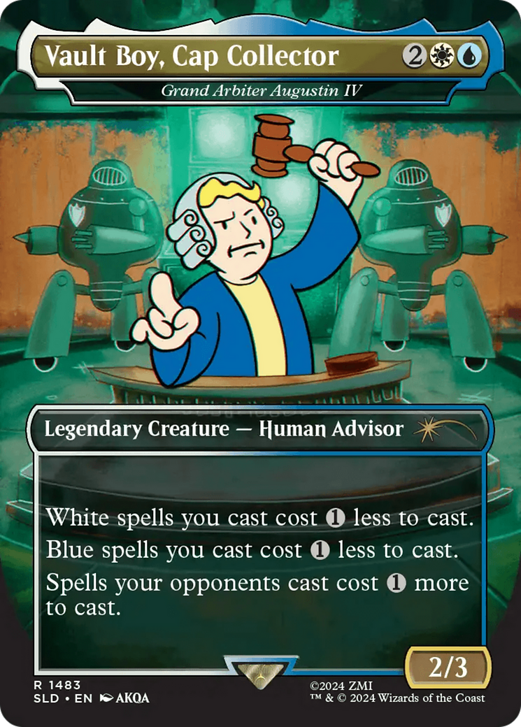 Vault Boy, Cap Collector - Grand Arbiter Augustin IV [Secret Lair Drop Series] | Webway Games