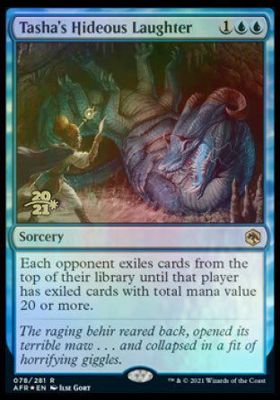 Tasha's Hideous Laughter [Dungeons & Dragons: Adventures in the Forgotten Realms Prerelease Promos] | Webway Games