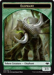 Elephant (012) // Spirit (016) Double-Sided Token [Modern Horizons Tokens] | Webway Games