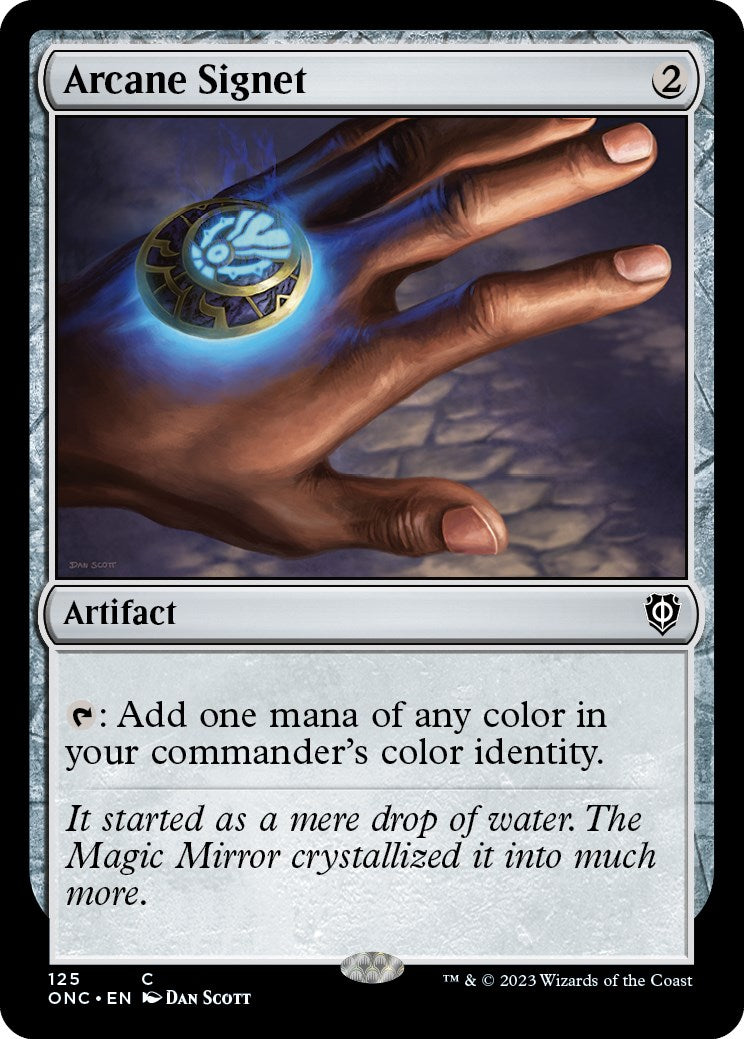 Arcane Signet [Phyrexia: All Will Be One Commander] | Webway Games
