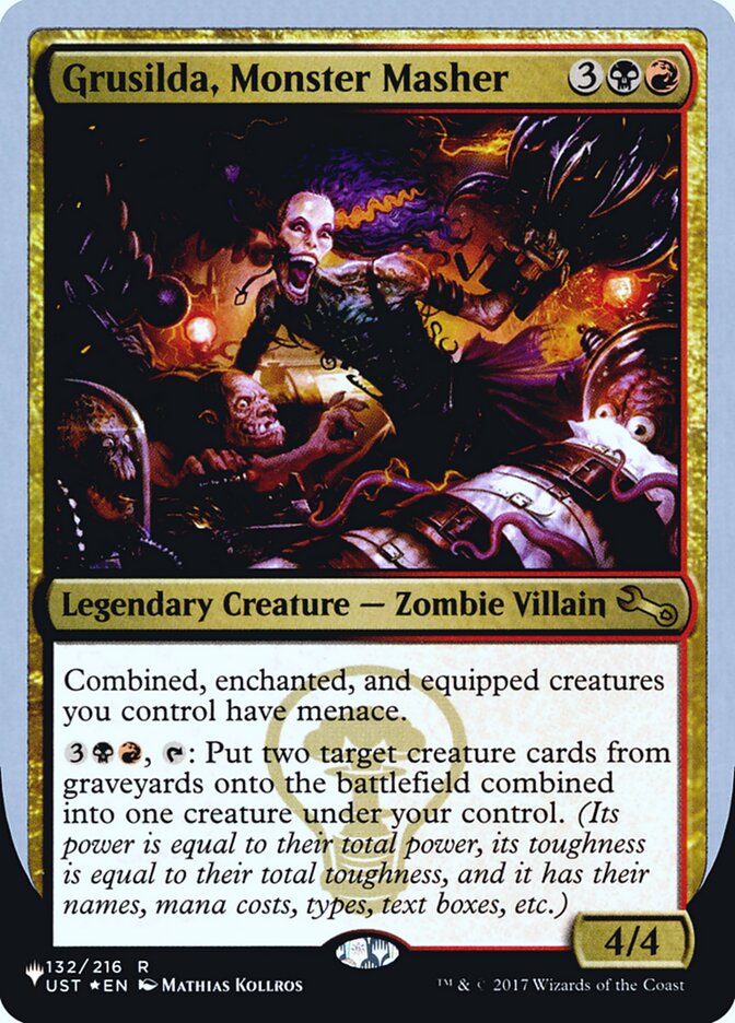 Grusilda, Monster Masher (Unfinity Foil Edition) [The List] | Webway Games