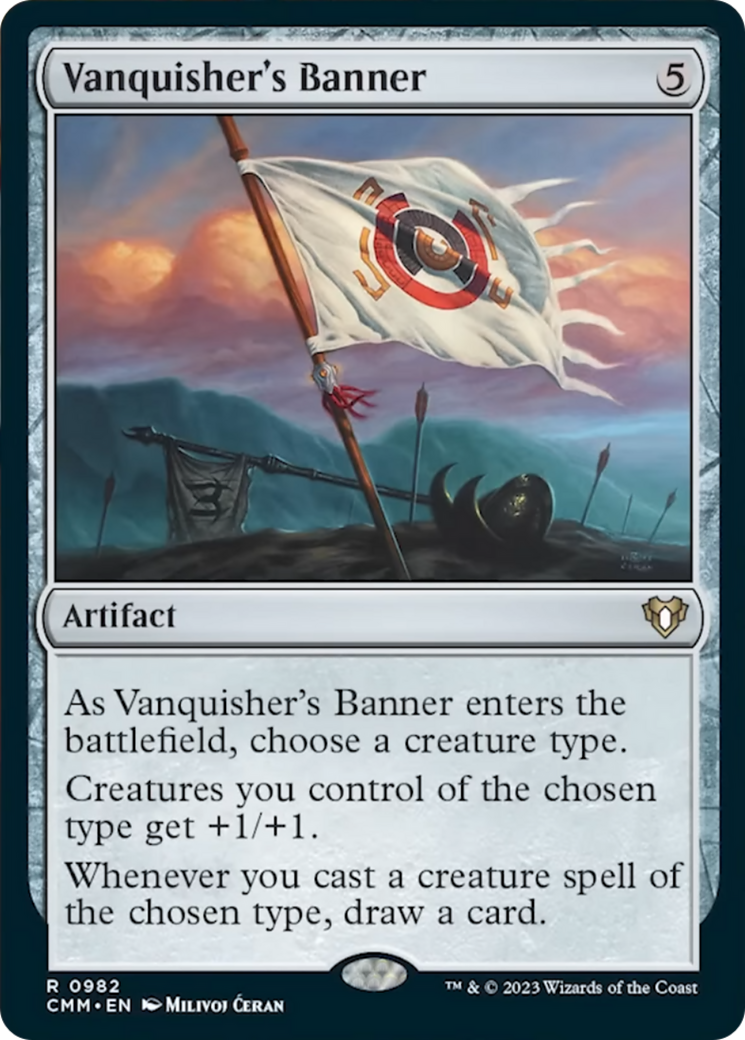 Vanquisher's Banner [Commander Masters] | Webway Games