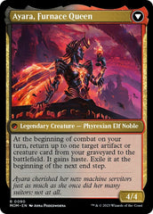 Ayara, Widow of the Realm // Ayara, Furnace Queen [March of the Machine] | Webway Games